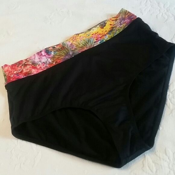 Laura Wells Plus Size 20 Swimsuit Bottom Bikini Bottom Plus Size Bathing Suit - Picture 1 of 8